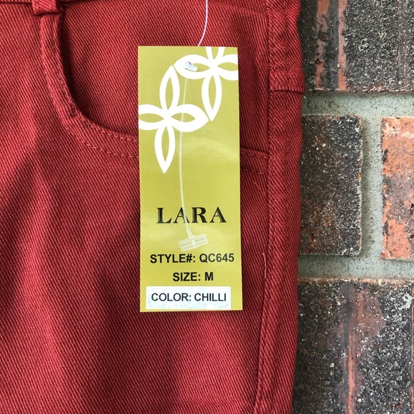 Lara chili colored leggings size medium - Picture 3 of 6